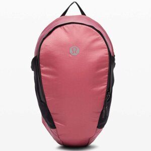 Lululemon Fast and Free Backpack Cherry Tint Size 13L